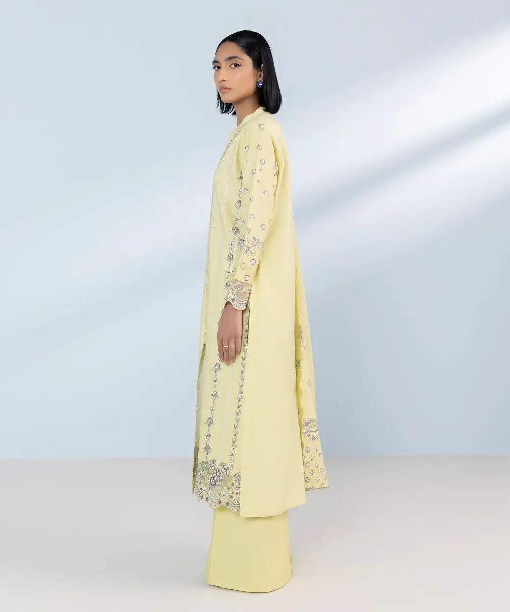 3 Piece - Embroidered Lawn Suit