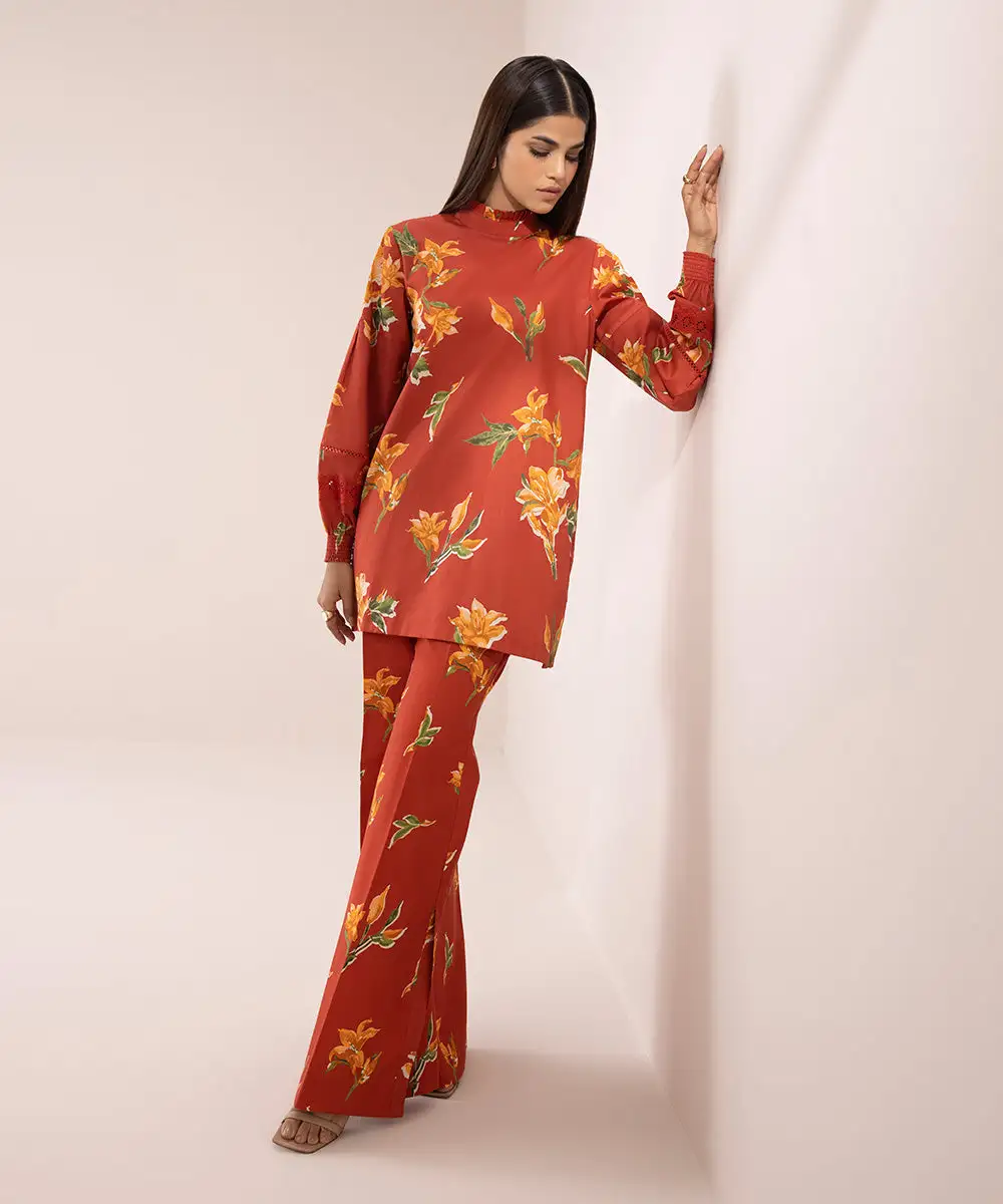 2 Piece - Printed Lawn Suit