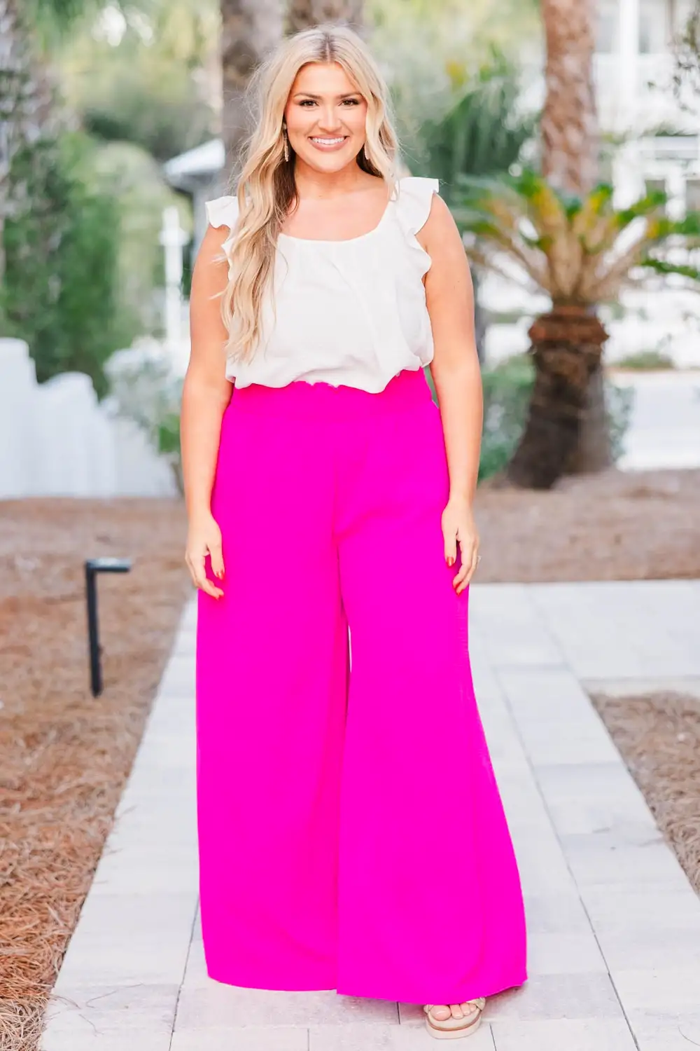 Hit The Road Pants, Hot Pink