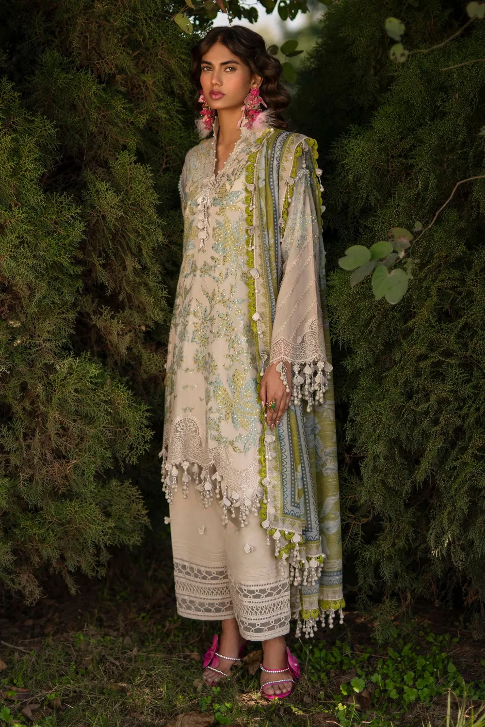 Luxury Embroidered Lawn Suits