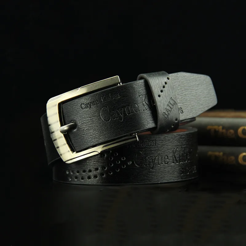 Men'S Vintage Letter Pin Buckle Belt